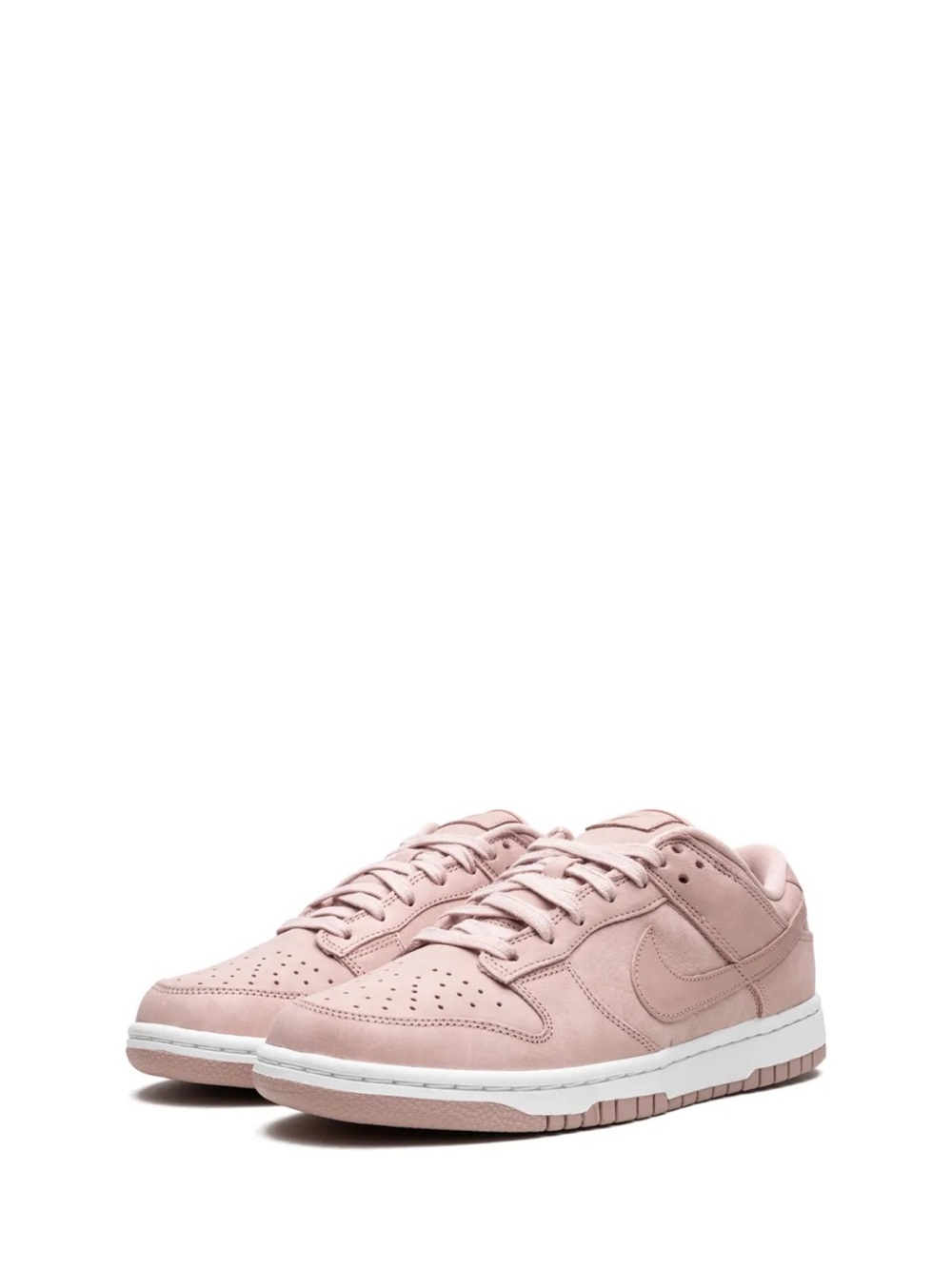 Nike Dunk Low Premium Sneakers - Pink Oxford/ W 9 - Picture 3 of 6